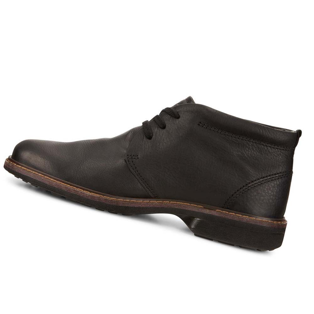 Ecco Turn Gtx Chukka Tie Stövlar Herr Svarta | SE 454QMA